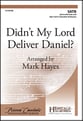 Didn't My Lord Deliver Daniel? SATB choral sheet music cover